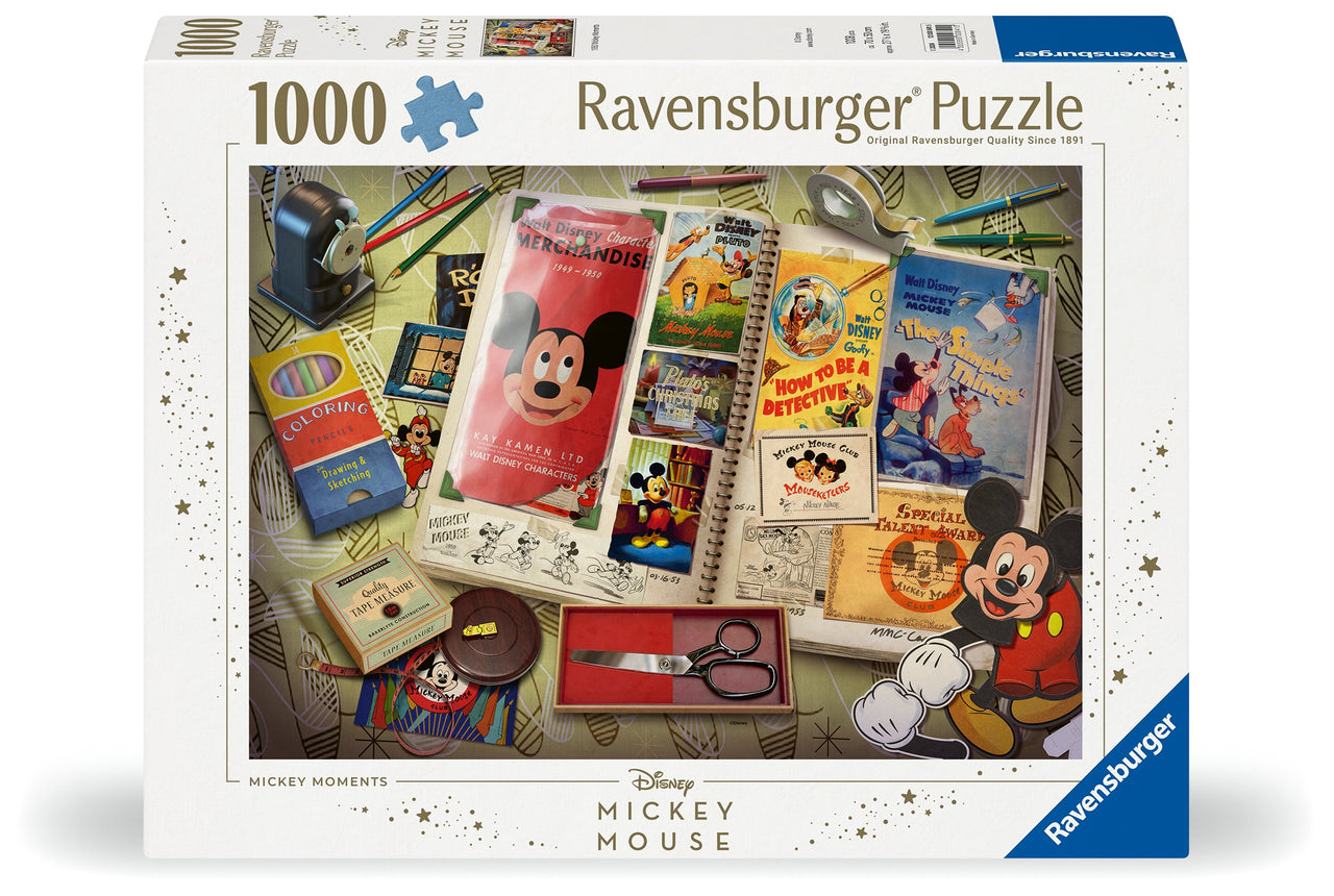 Puzzle 1000 pièces Mickey's Collector Edition 1950