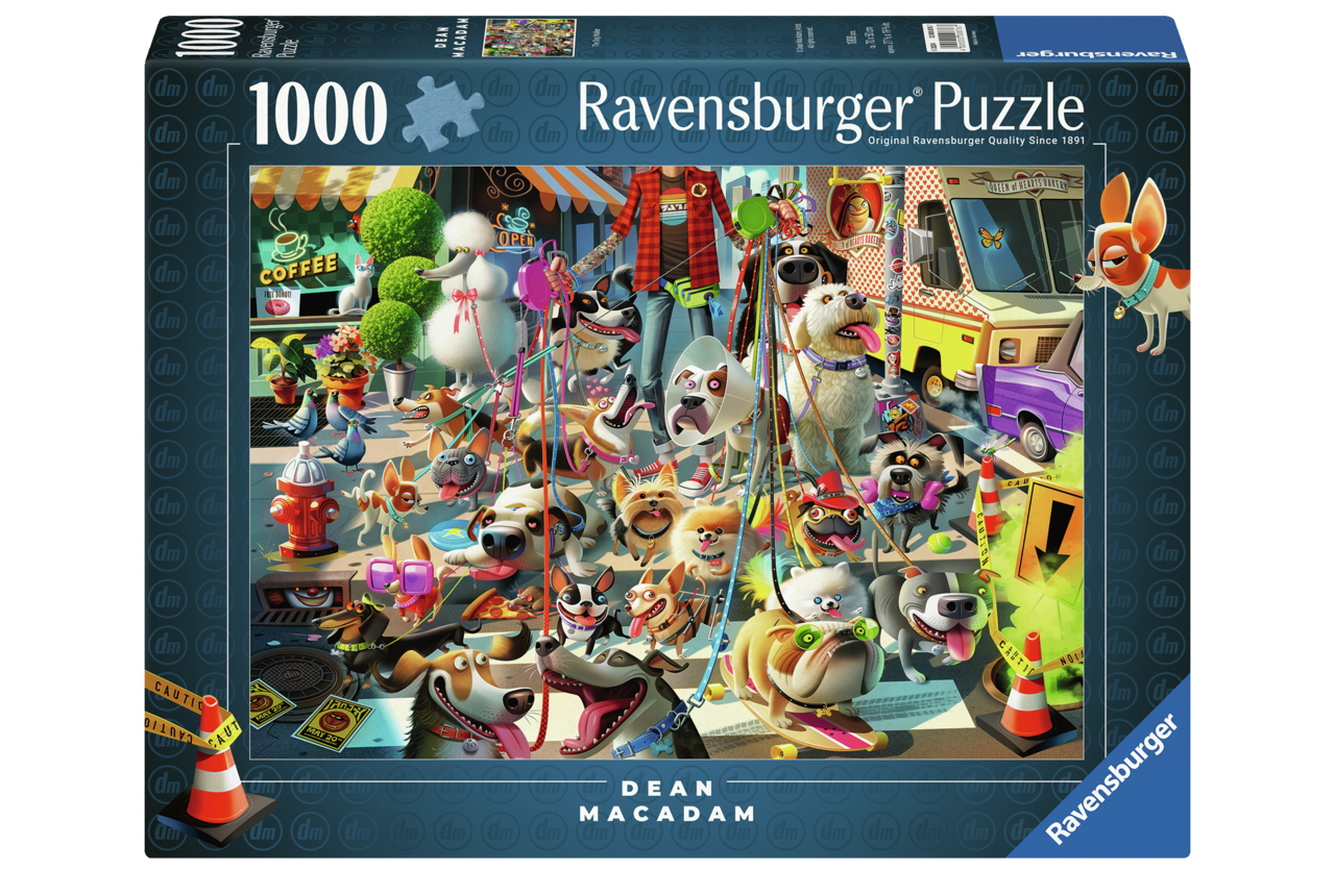 The Dog Walker 1000-Piece Puzzle