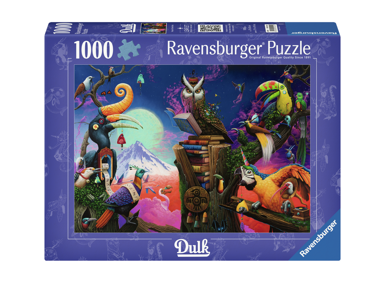 Songs of Extinct Birds 1000-Piece Puzzle