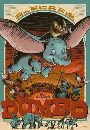 Dumbo 300-Piece Puzzle