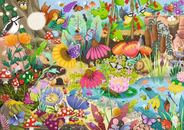 Little Garden World 1000-Piece Puzzle