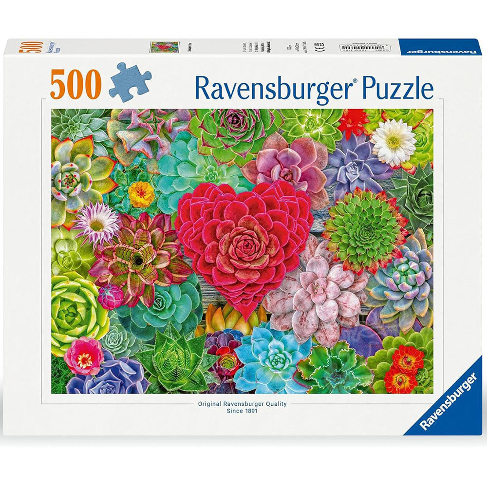 Succulent Love 500-Piece Puzzle