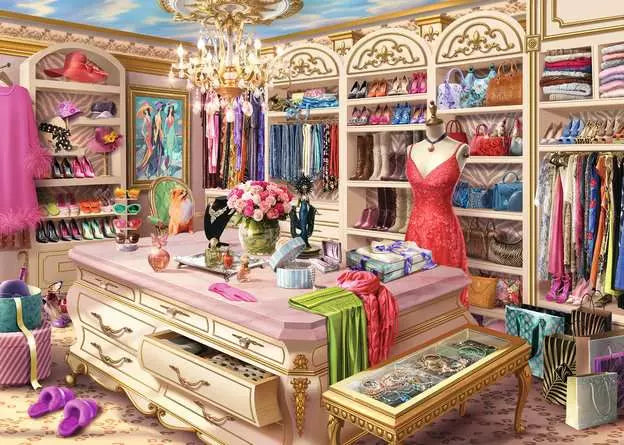 The Coveted Closet 1000-Piece Puzzle