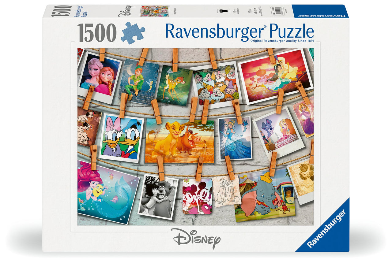 Disney Photographs 1500-Piece Puzzle