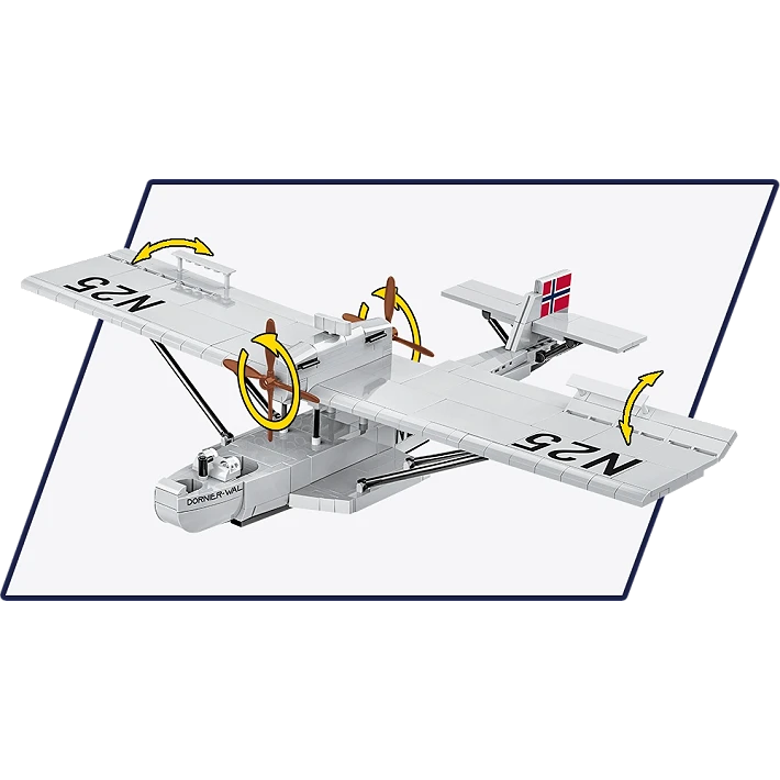 COBI-1384 Dornier Do J Wal "Amundsen" N-25