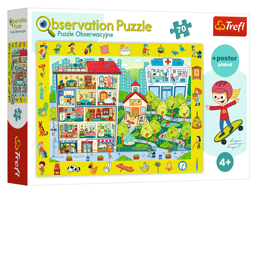 Town - Observation 70-Piece Puzzle