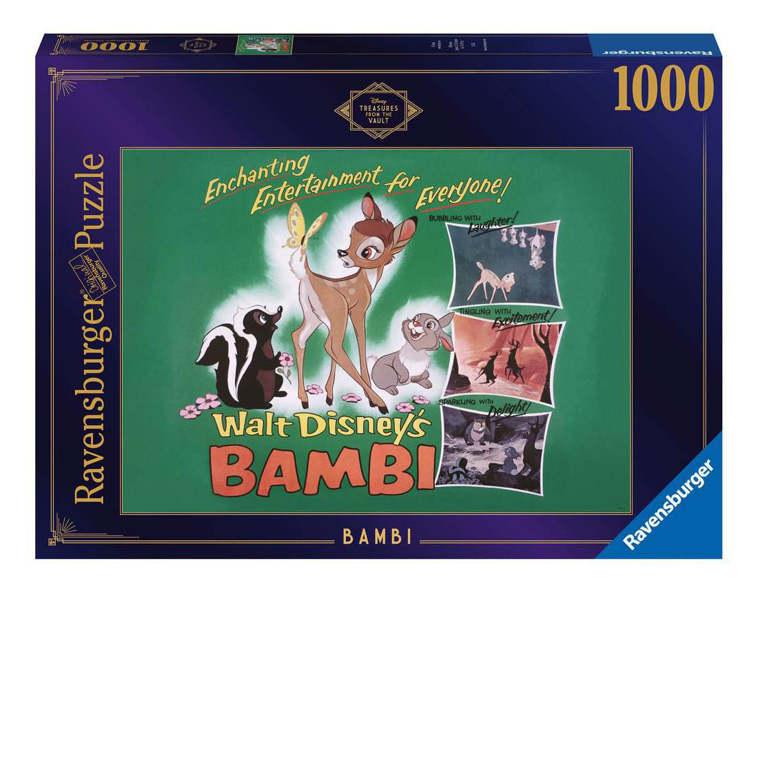 Coffre-fort – Puzzle Bambi 1000 pièces