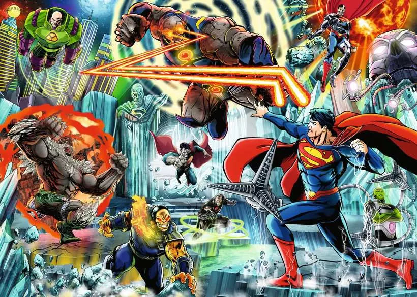 Collector's Edition Superman 1000-Piece Puzzle Old