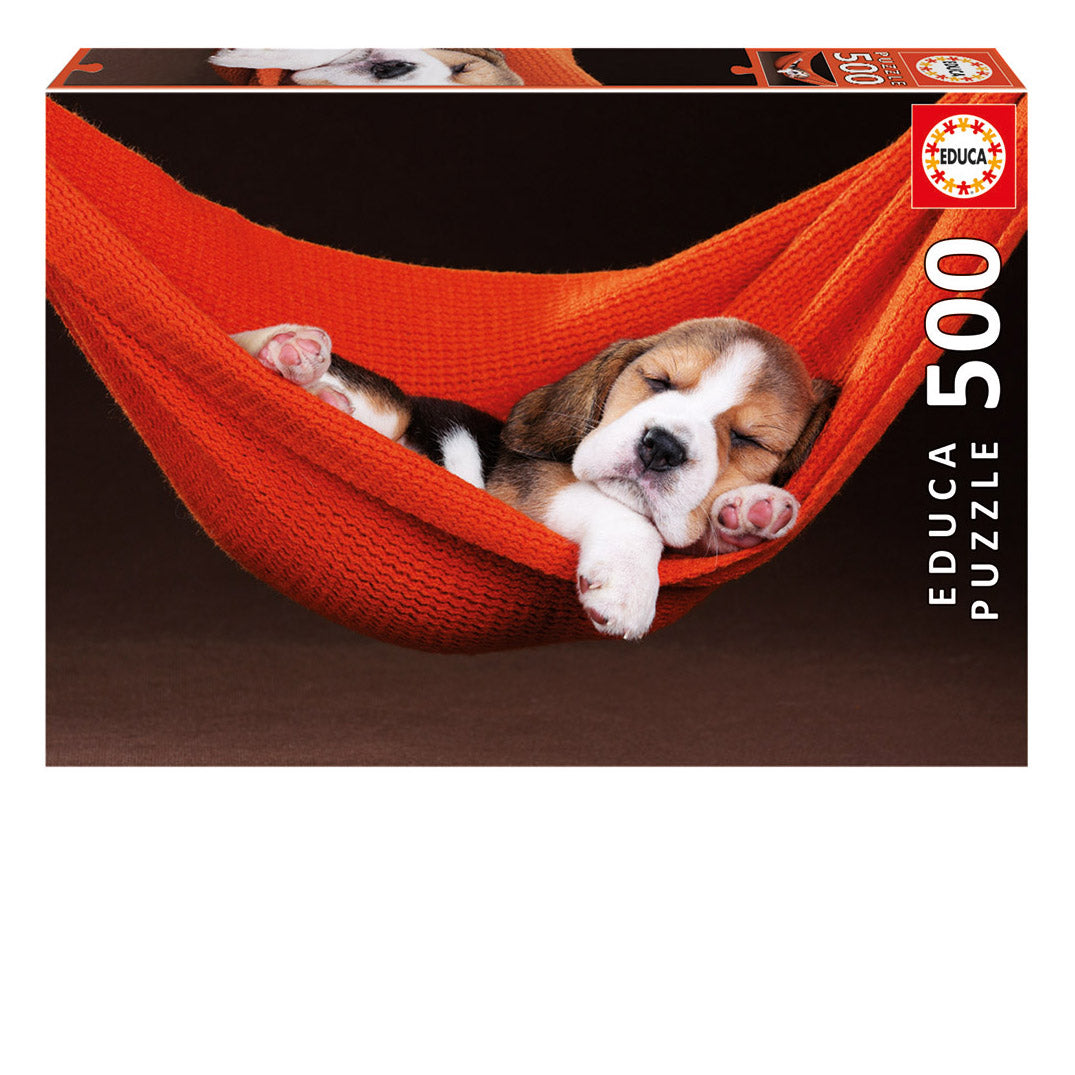 Sleeping in a Hammock 500-Piece Puzzle
