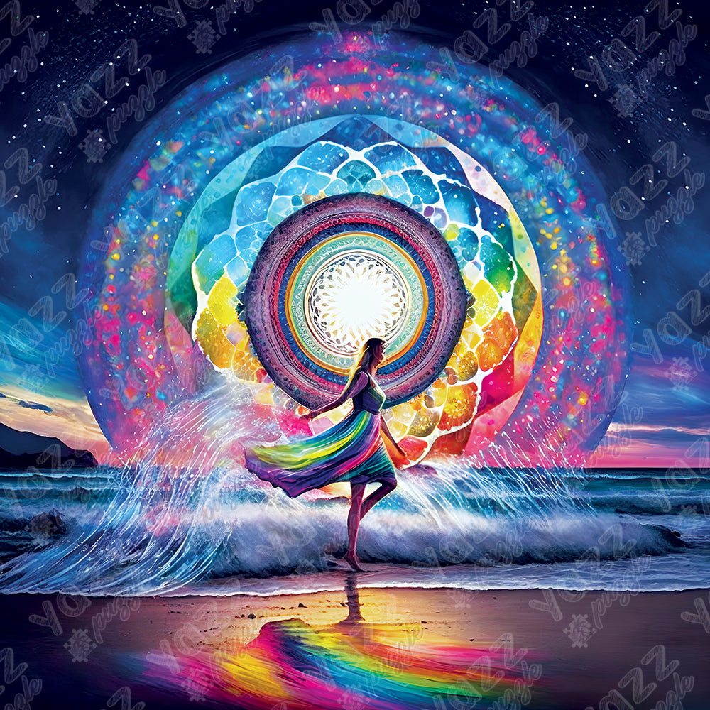 Mandala Dance 1023-Piece Puzzle