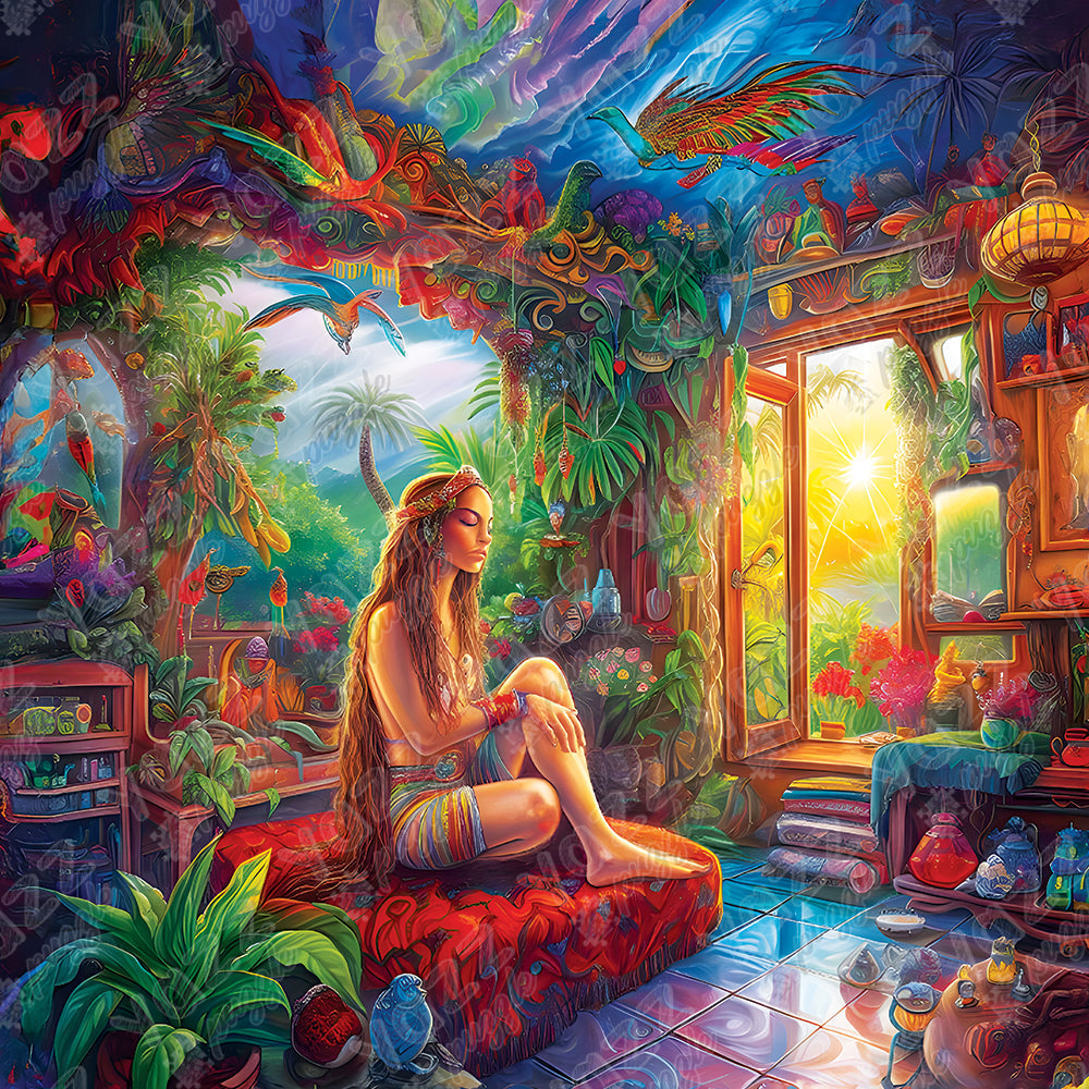 Home in Heaven 1023-Piece Puzzle