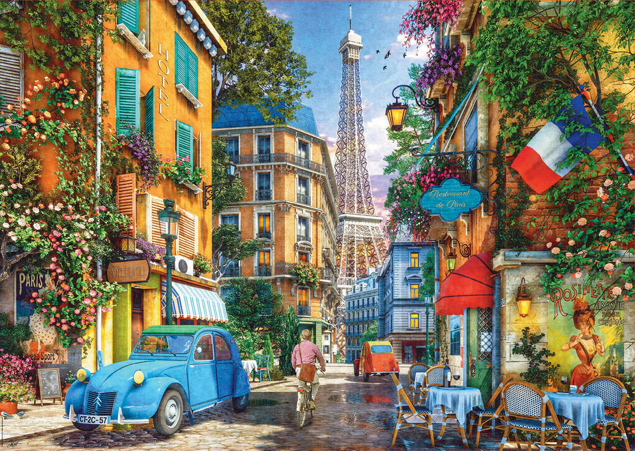 The old street of Paris 4000-Piece Puzzle
