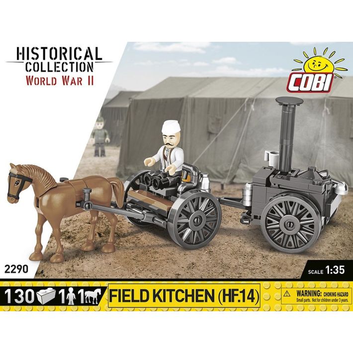 COBI-2290 COBI 130 PCS HC WWII /2290/ FIELD KITCHEN (HF.14)