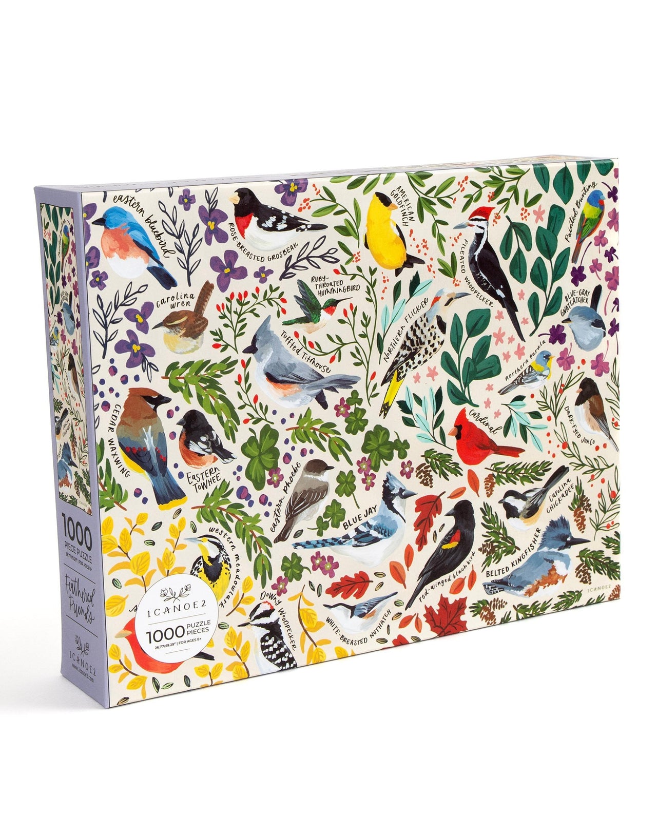 Feathered Friends 1000-Piece Puzzle