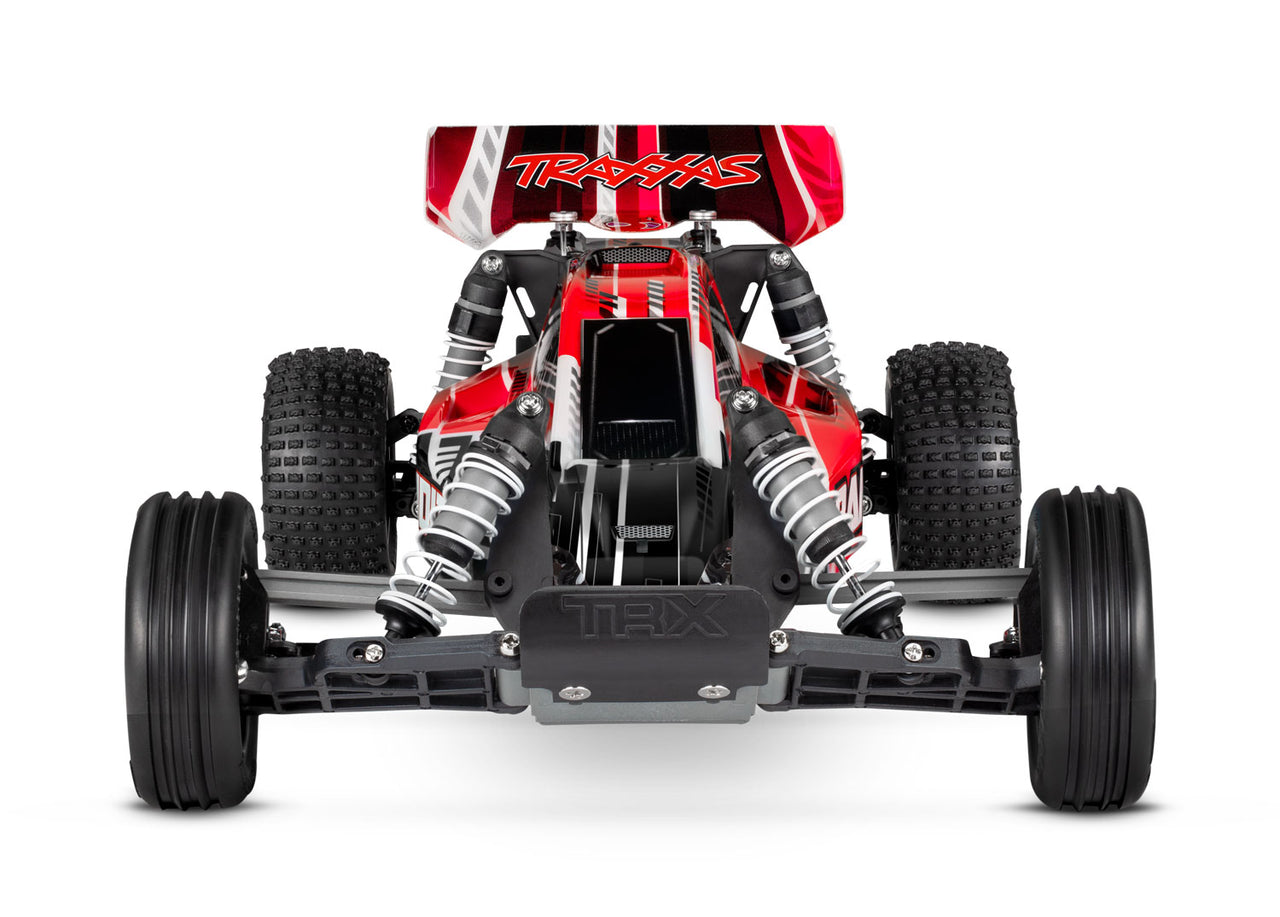 24054-8RED Traxxas Bandit 1/10 Extreme Sports RTR Buggy con USB-C - Rojo 