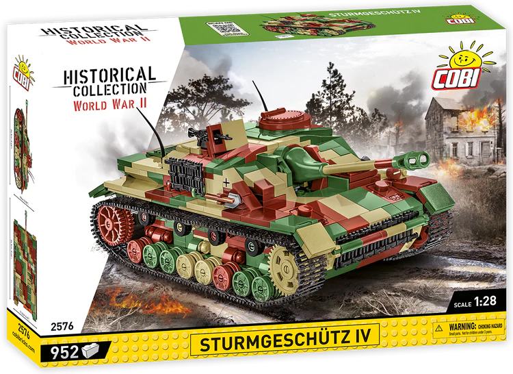 COBI-2576 COBI 952 PCS HC WWII /2576/ STURMGESCHUTZ IV