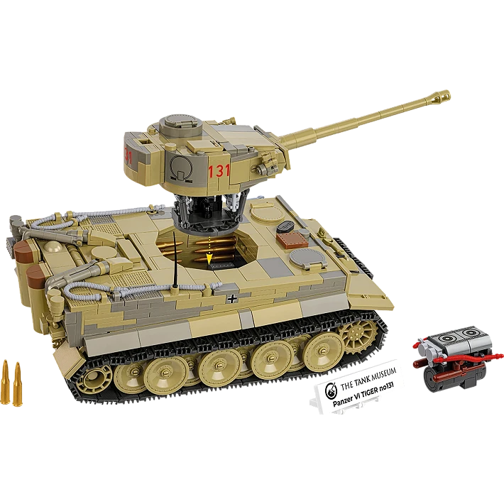 COBI-2588 Cobi 2588 Panzer VI Tiger I no 131 The Tank Museum