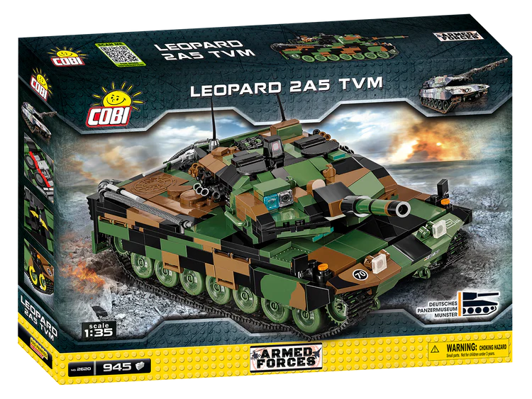 COBI-2620 COBI 945 PCS FUERZAS ARMADAS /2620/ LEOPARD 2A5 TVM 