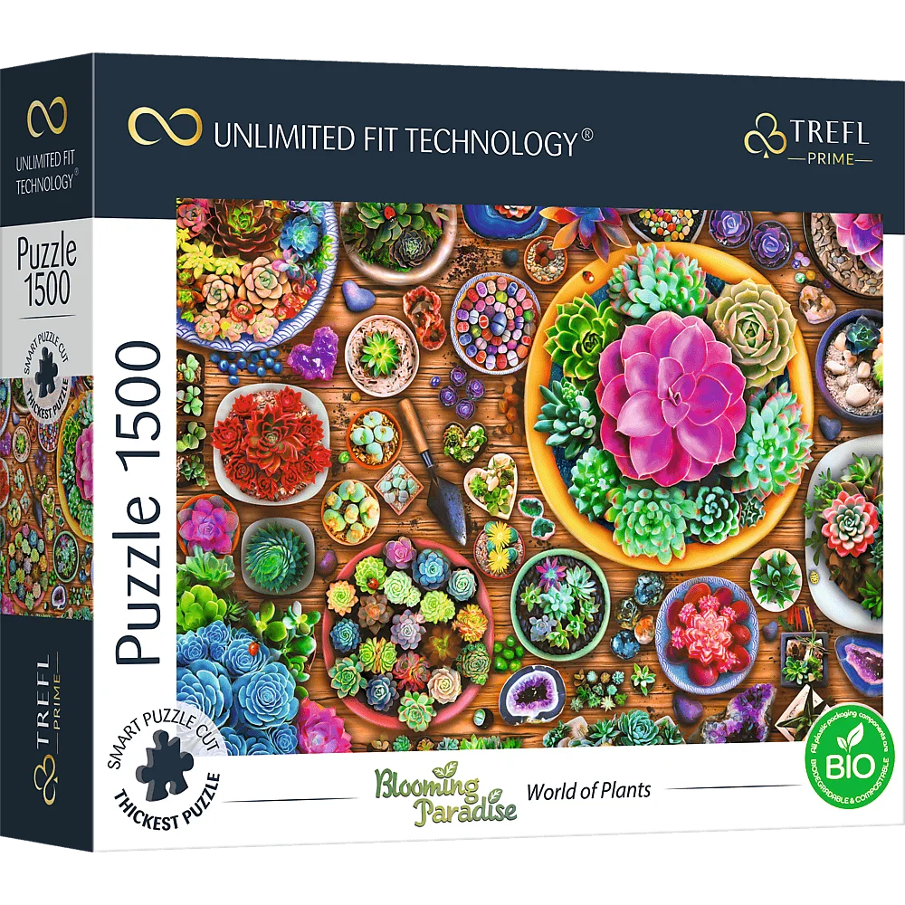 World of Plants 1500-Piece Puzzle
