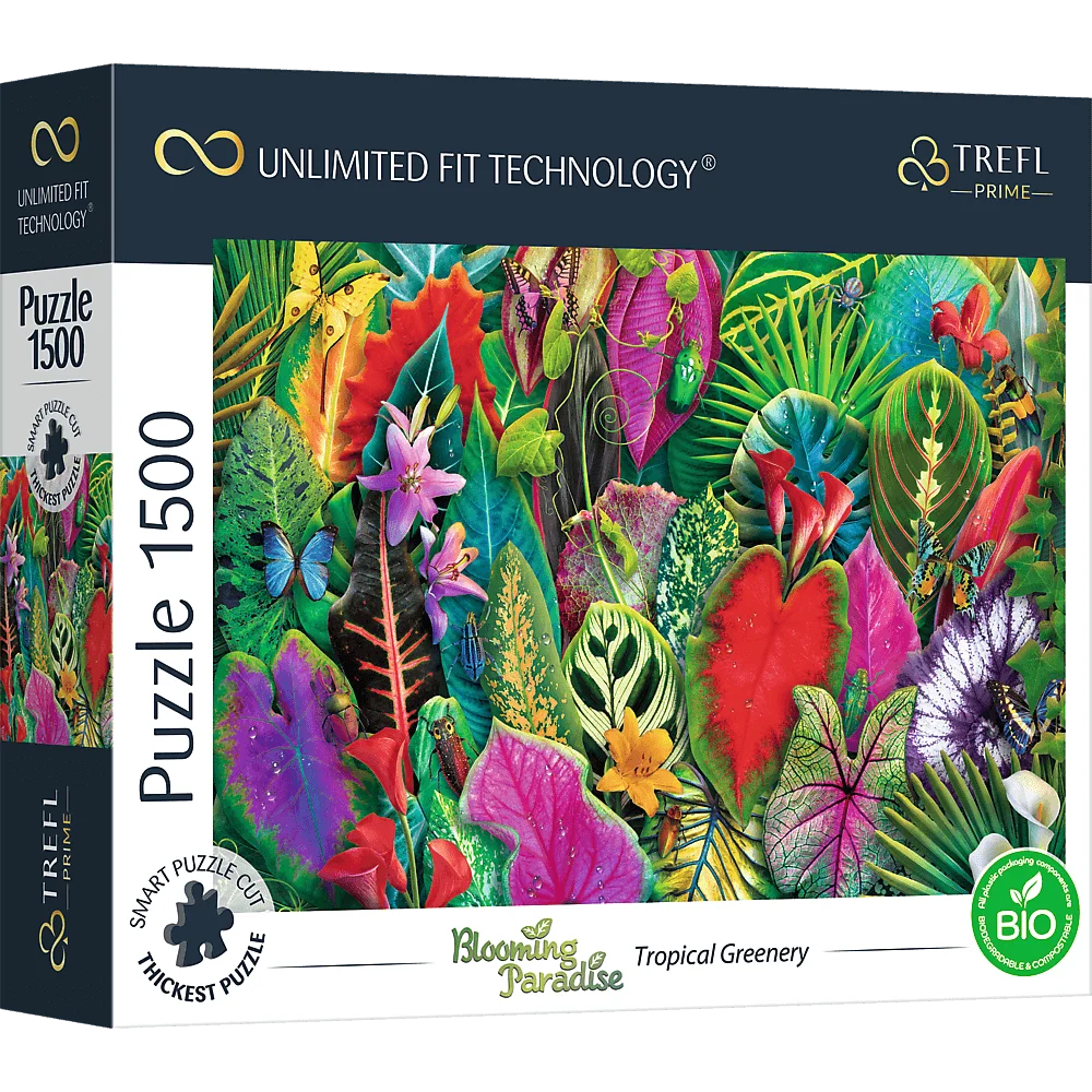 Tropical Greenery 1500-Piece Puzzle