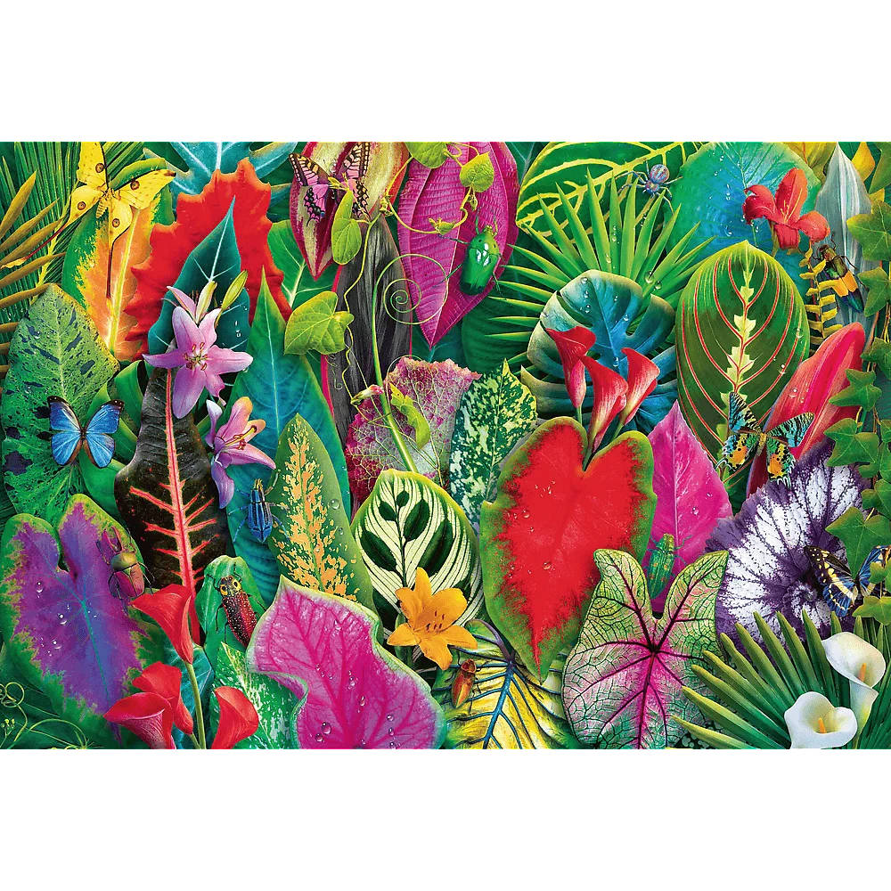 Tropical Greenery 1500-Piece Puzzle