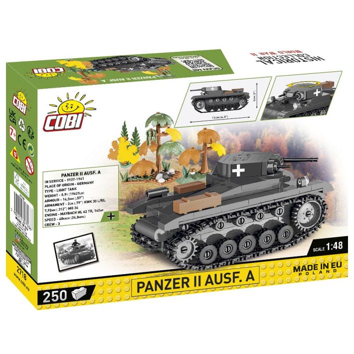 COBI-2718 COBI 300 pièces HC WII /2718/ PANZER II AUSF.A