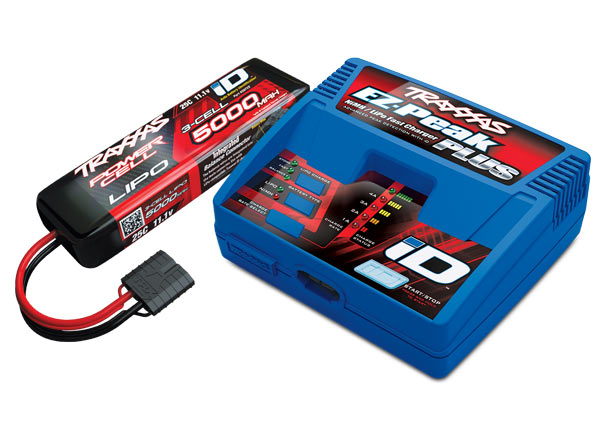 Pack complet de batterie/chargeur Traxxas (incl #2970/#2872X) 