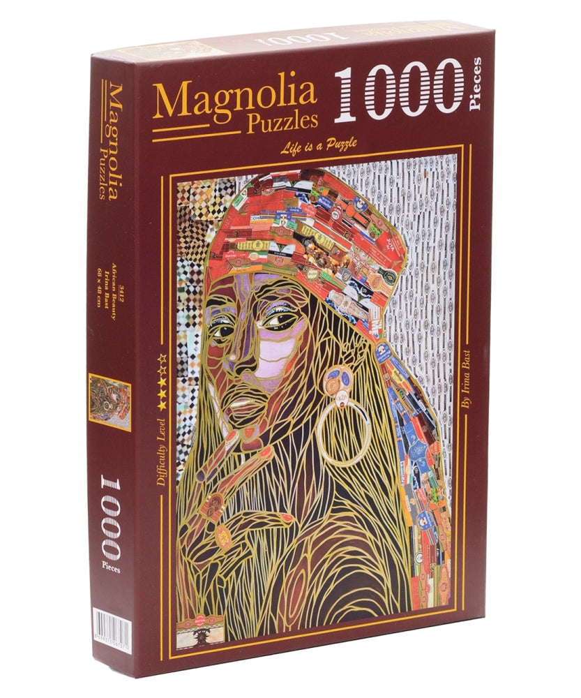 Beauté africaine – Puzzle 1000 pièces d'Irina Bast