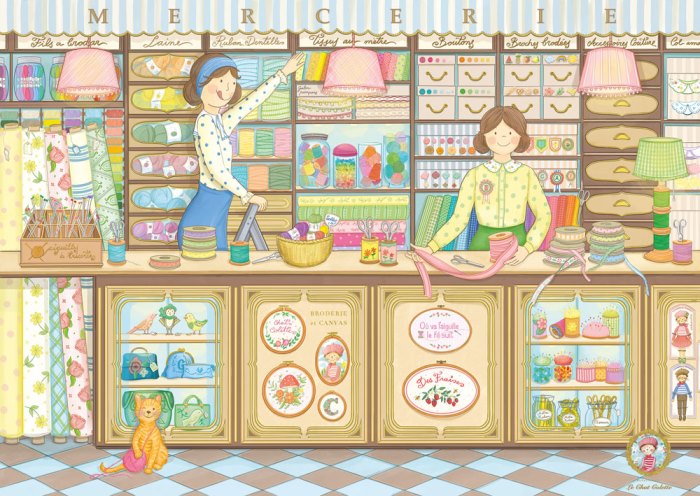 Puzzle Mercerie 1000 pièces