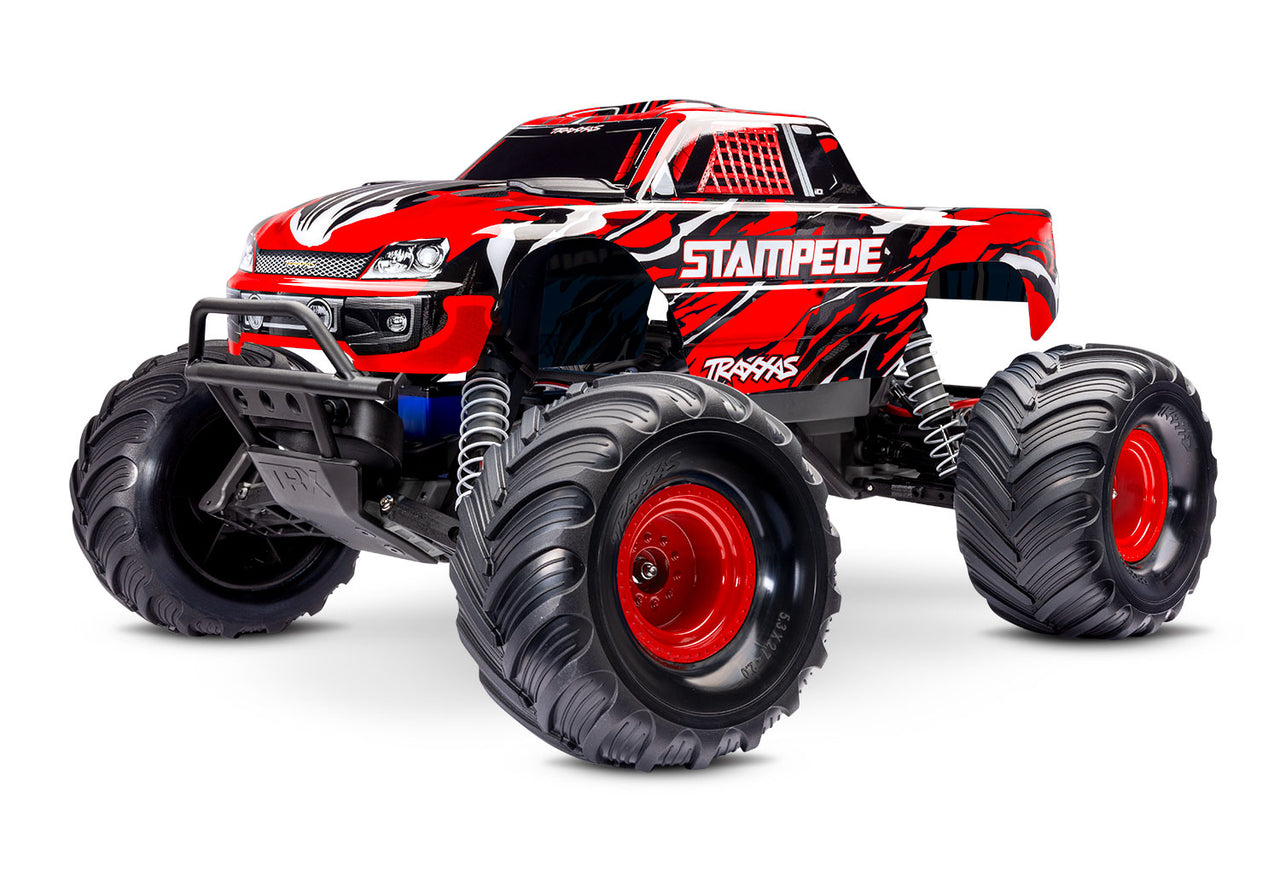 36254-8REDX Traxxas 1/10 Stampede ExtremeHD 2WD RTR - Red-X