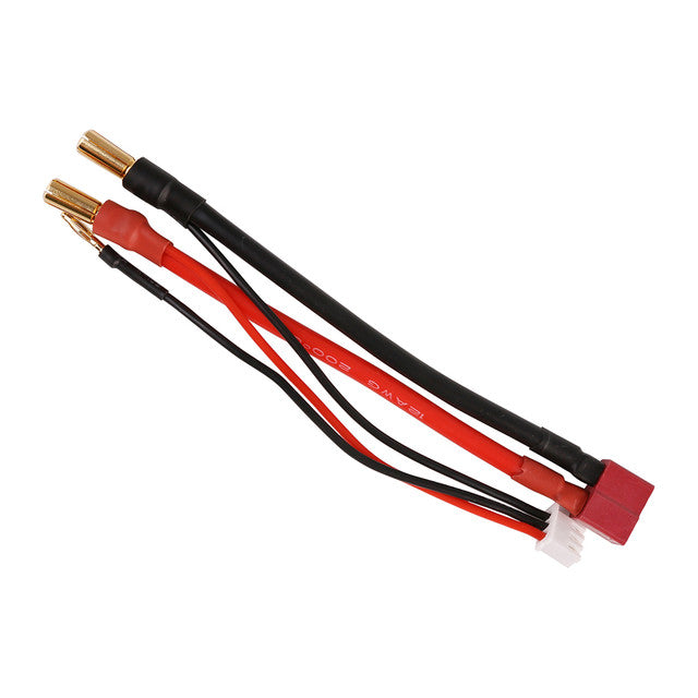 GEA5M2D 2S Charge Cable: 5.0mm Bullet To Deans(T)