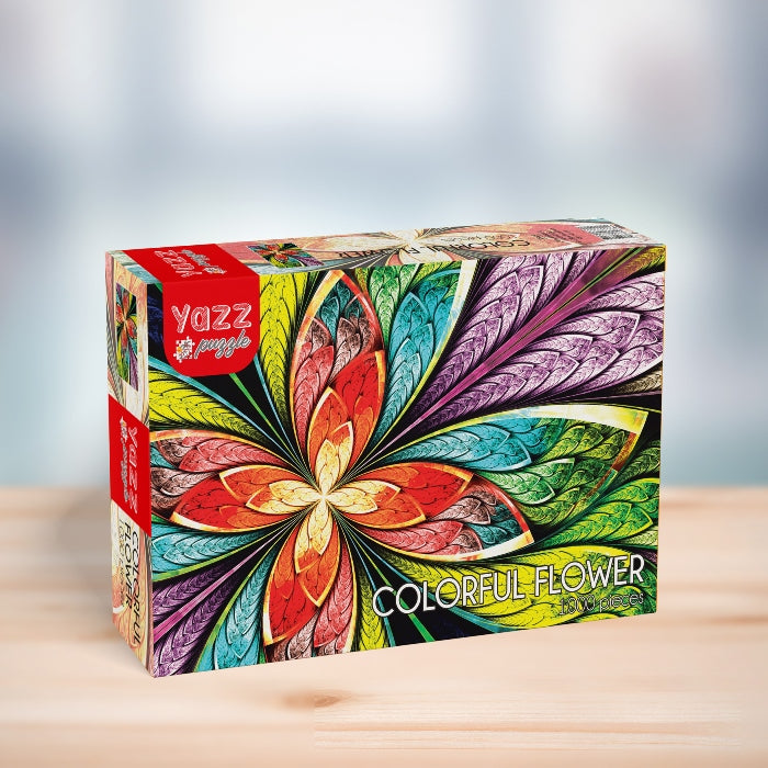 Colorful Flower 1000-Piece Puzzle