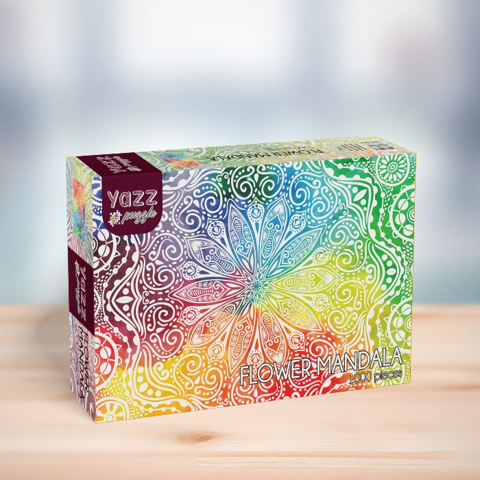 Flower Mandala 1000-Piece Puzzle