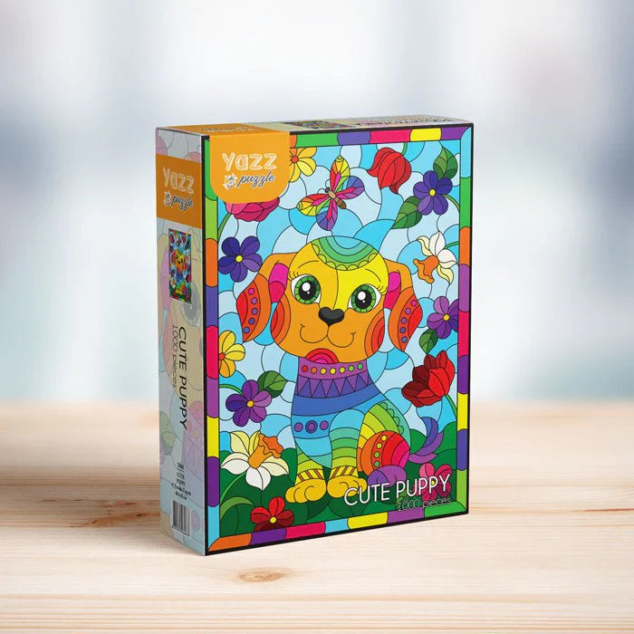 Cute Puppy 1000-Piece Puzzle