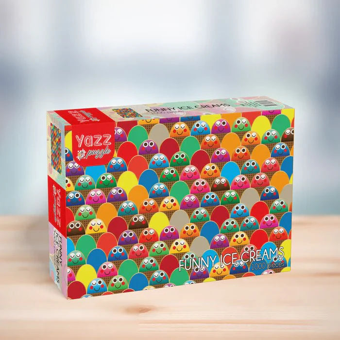 Funny Ice Creams 1000-Piece Puzzle
