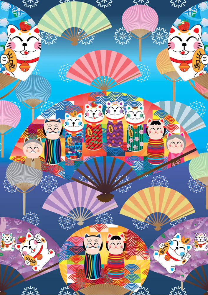 Kokeshi World 1000-Piece Puzzle