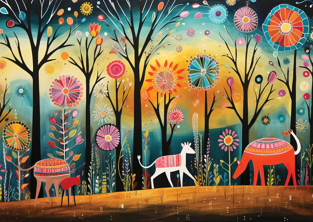 Colourful Forest 1000-Piece Puzzle