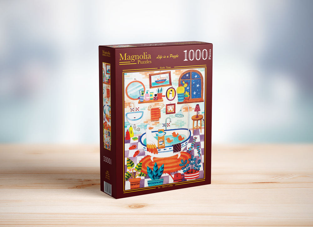 Bath Time 1000-Piece Puzzle