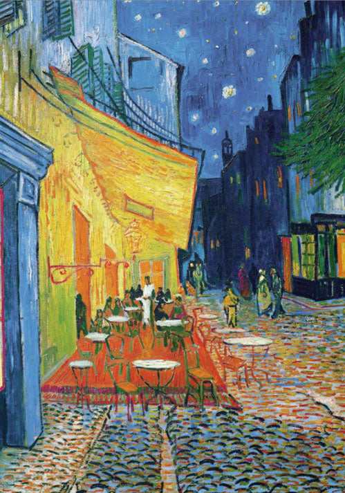 Cafe Terrace at Night 1000-Piece Puzzle