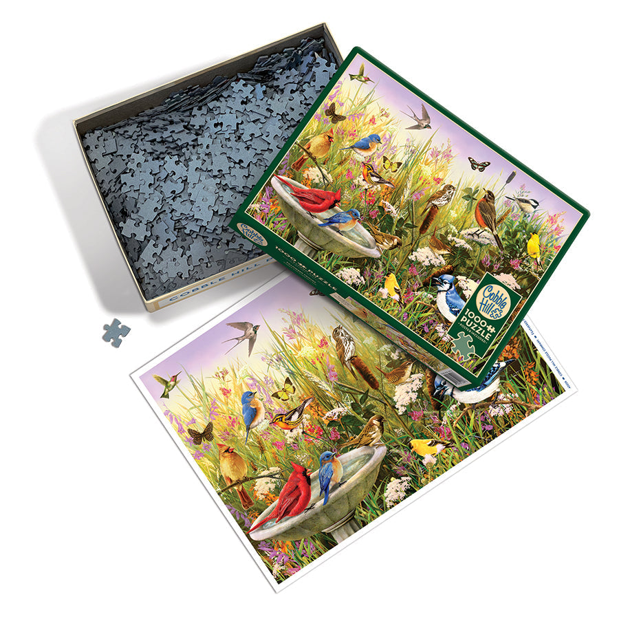 Feathered Friends 1000-Piece Puzzle