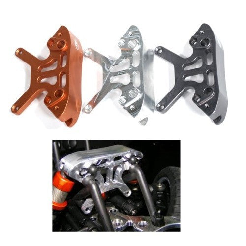 TRU0013-OR  Turtle Racing - HD Front Mount/Shock Tower Combo for HPI Baja 5B/5T/5SC ( Orange )