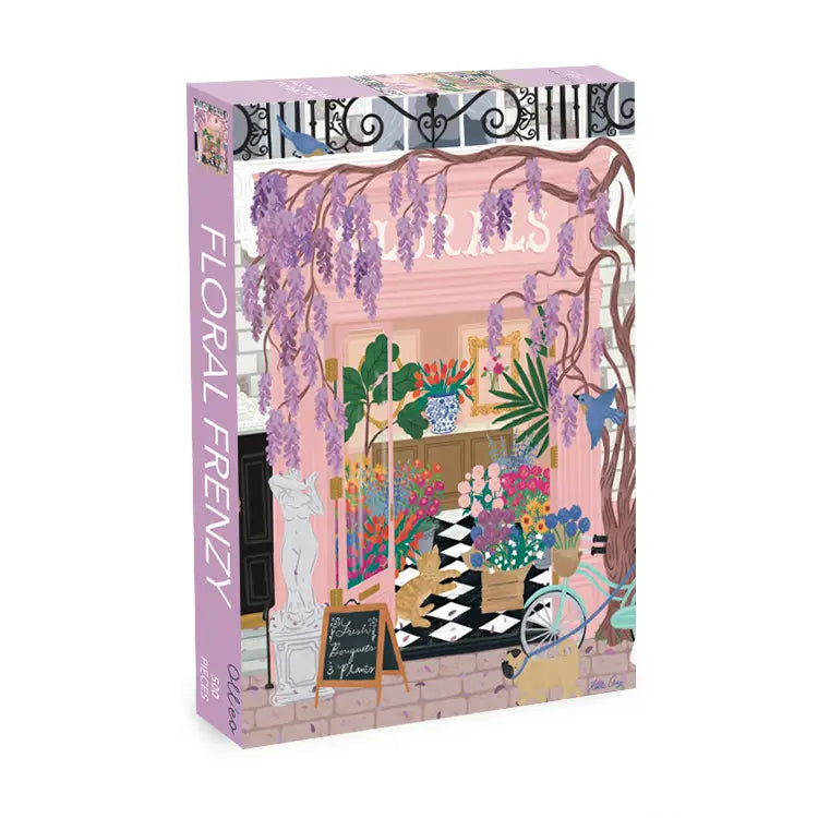 Floral Frenzy 500-Piece Puzzle