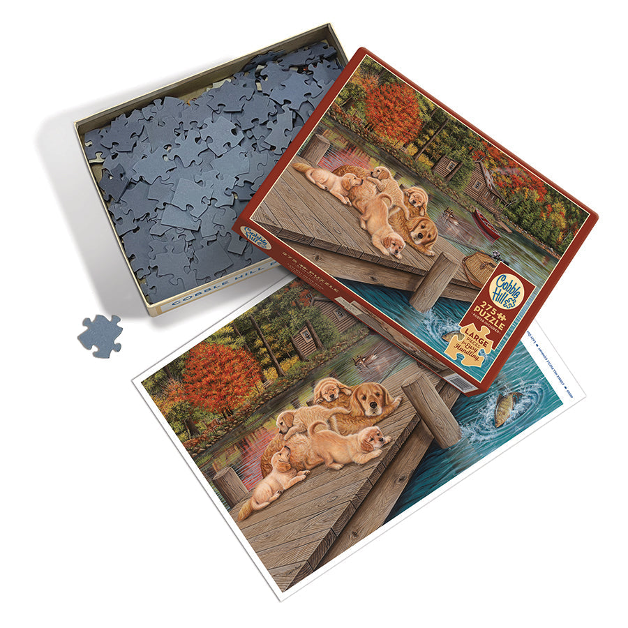 Lazy Day on the Dock 275-Piece Puzzle