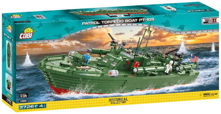 COBI-4825 Lancha Torpedera Patrulla COBI PT-109