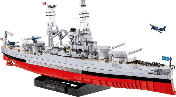 COBI-4842 COBI EXECUTIVE EDITION Pennsylvania-Class Battleship: Set #4842