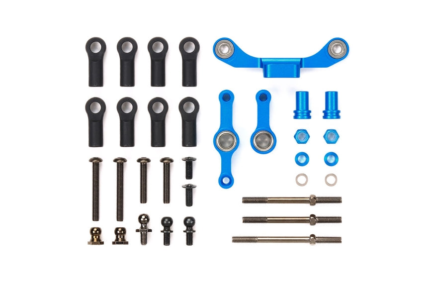 54965 RC TYPE-S ALUM STEERING SET Tt-02 (Long Tie-Rod)