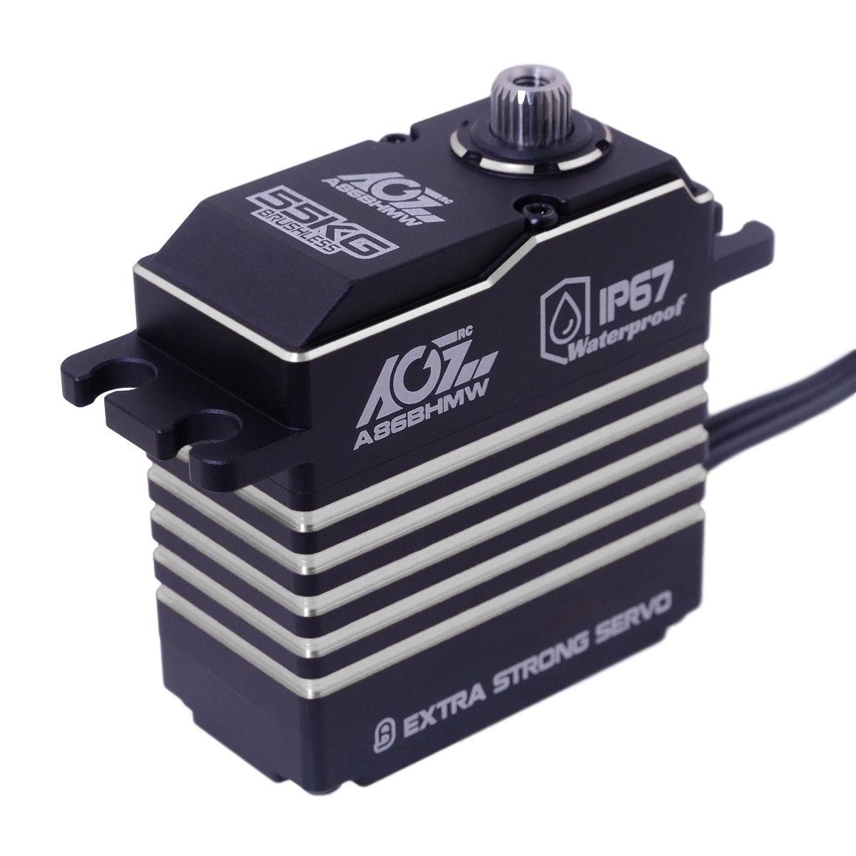 A86BHMW AGFRC 55KG High Torque Waterproof Brushless Programmable