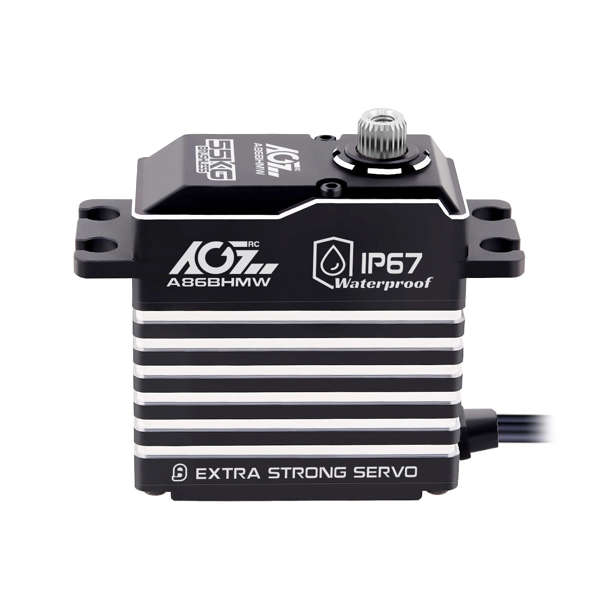 A86BHMW AGFRC 55KG High Torque Waterproof Brushless Programmable