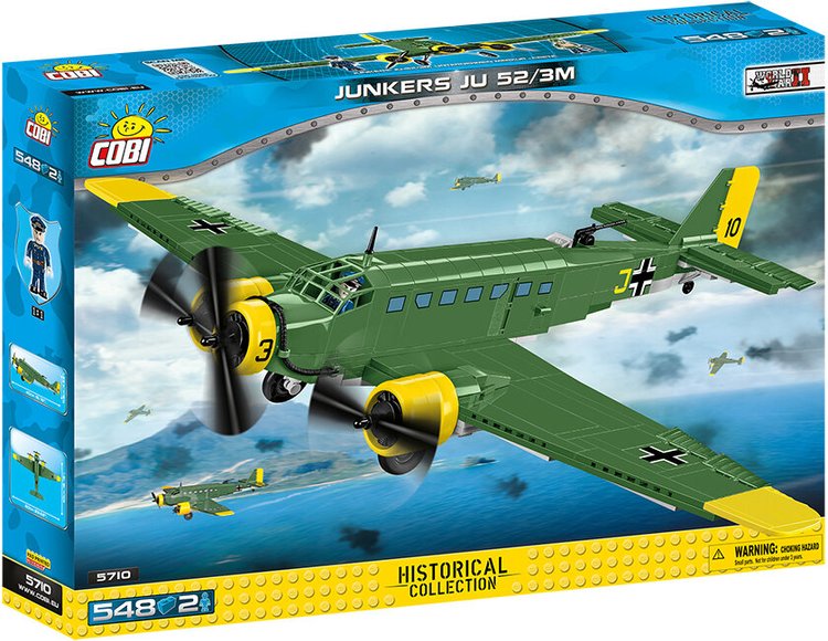 COBI-5710 COBI Junkers JU 52/3M Transport Plane: Set #5710