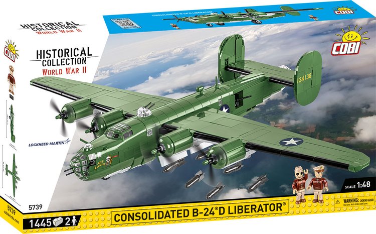 COBI-5739 COBI Consolidated B-24D Liberator Bomber : Set #5739